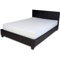 SleepOn Easton Double Bed Frame Black, Black