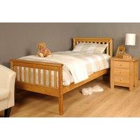 SleepOn Talsi Single Bed Frame Caramel