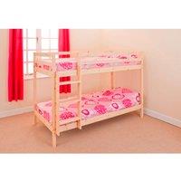 SleepOn Hillingdon Single Bunk Bed Caramel