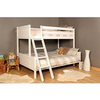 SleepOn Islington Single Triple Bunk Bed White, White