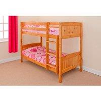 SleepOn Kensington Single Bunk Bed Caramel