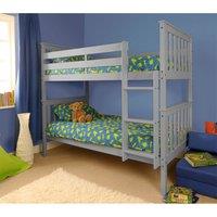 SleepOn Chelsea Single Bunk Bed Grey