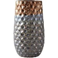 Premier Housewares Galaxy Metallic Vase - Large, Brown