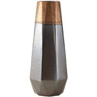 Premier Housewares Jet Metallic Vase - Small, Brown