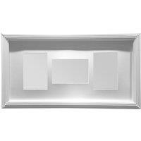 Premier Housewares Multi Photo Frame 6 x 4" White - 3 Photo, White