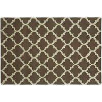 Premier Housewares Hand Tufted Hampstead Rug - Brown, Brown
