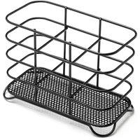 Addis Wire Cutlery Holder - Black, Black