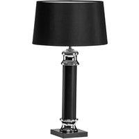 Premier Housewares Regents Park Table Lamp w/ Black Base