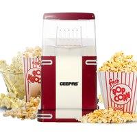 Geepas GPM41502UK 1200W Electric Popcorn Maker Machine - Red, Red
