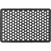 JVL Outdoor Honeycomb Rubber Ring Floor Door Mat - 40 x 60cm