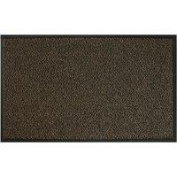 JVL 120x170cm Heavy Duty Commodore Doormat - Brown/Black, Brown