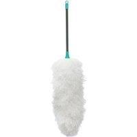 JVL Lightweight Flexible Microfibre Duster with Pole Turquoise/Grey