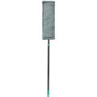 JVL Super-Absorbent Microfibre Extendable Flat Floor Mop Grey/Turquoise