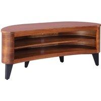 Jual San Francisco Walnut Curve TV Stand, Brown