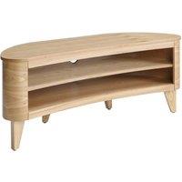 Jual San Francisco Ash Curve TV Stand, Brown