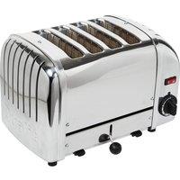 Dualit DA0040 4-Slice Classic 2200W Toaster - Polished Stainless Steel