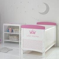 Obaby Grace Inspire 2 Piece Room Set & Changing Mat - Little Princess, Pink