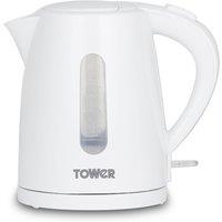 Tower T10029W 1L 2200W Kettle - White, White