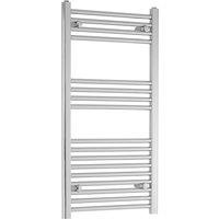 Towelrads Heating Style Blythe Ladder Rail 1000x400mm Straight - Chrome, Silver