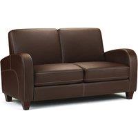 Julian Bowen Vivo Chestnut 3 Seater 2 Seater 1 Seater Upholstered Leather Sofa