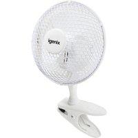 Igenix 6 Inch Clip Fan - White