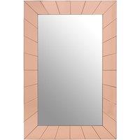 Premier Housewares Kensington Townhouse Earl Wall Mirror - Rose Gold Finish, Gold