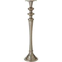 Premier Housewares Hampstead Large Candle Holder, Silver