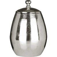 Premier Housewares Kensington Townhouse Large Jar, Silver