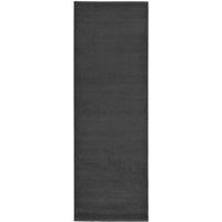Maestro Plain Black 67 X 200cm Rug, Black