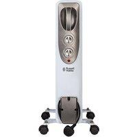 Russell Hobbs 7 Fins 1.5kW Oil Filled Radiator - White, White