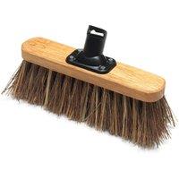 Addis 265mm Stiff Broom Head, Brown