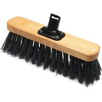 Addis 325mm Stiff Broom Head, Brown