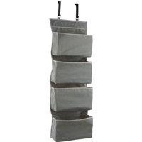 Premier Housewares Over Door Hanging Organiser 4 Tier, Green