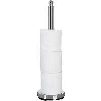 Premier Housewares Multi Toilet Paper Holder Chrome, Silver