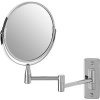 Premier Housewares Silver Cassini Wall Mounted Mirror, Silver
