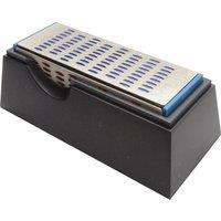 Faithfull Diamond Sharpening Stone 4 Sided 150 x 50 x 50mm, Blue
