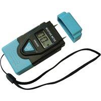Faithfull Damp & Moisture Meter LCD Display, Blue