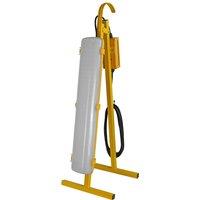 Faithfull LED Plasterers Folding Light 240V, Yellow