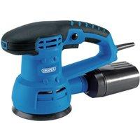 Draper 125mm Random Orbit Sander - 430W, Blue