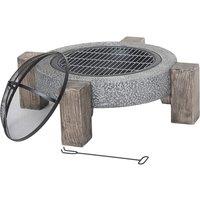 Lifestyle Appliances Calida Firepit, Grey