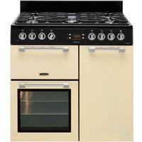 Leisure CK90F232C 90cm Cookmaster Dual Fuel Range Cooker - Cream