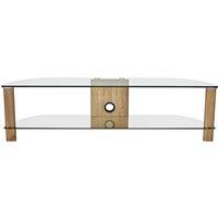 Alphason Century 1500 TV Stand - Light Oak, Brown