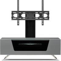 Alphason Chromium 2 1000 + Bracket TV Stand - Grey, Grey