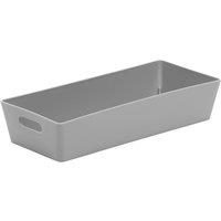 Wham Rectangular Studio Store Basket 2.01 - Cool Grey, Grey