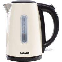 Daewoo SDA1569 Kensington 1.7L 3KW Jug Kettle - Cream, Cream