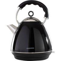 Daewoo SDA1577 Kensington 1.7L 3KW Pyramid Kettle - Black