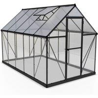 Palram - Canopia Canopia by Palram Hybrid Greenhouse 6 x 10 - Grey, Grey