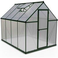 Palram - Canopia Canopia by Palram Mythos Greenhouse 6 x 8 - Green, Green