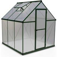 Palram - Canopia Canopia by Palram Mythos Greenhouse 6 x 6 - Green, Green