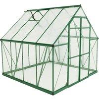 Palram - Canopia Canopia by Palram Balance Greenhouse 8 x 8 -Green, Green